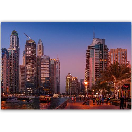 Deco Panel, Dubaj wieczorem 60x40 na Arena.pl
