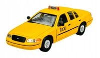 WELLY 1999 FORD CROWN VICTORIA TAXI 1:24 NOWY METALOWY MODEL 22082