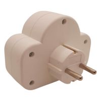 Adapter gniazda z przełącznikiem 250V 16A