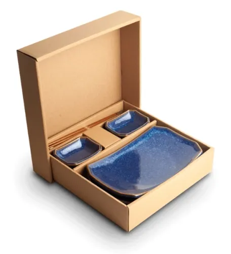 Zestaw do sushi Blue niebieski, 6 elementów - Emro Aziatica na Arena.pl