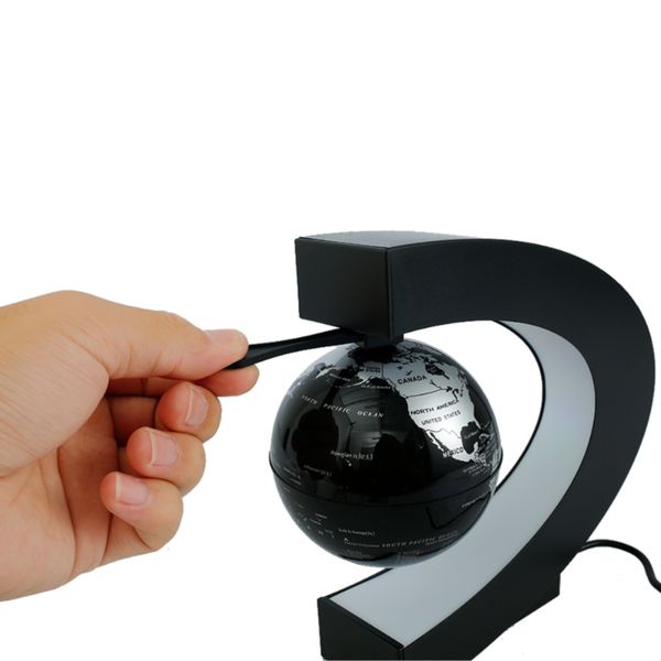 Lewitujący globus czarny zdjęcie 4