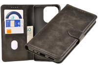 Etui portfel Wallet do Oppo A5 Pro 5G czarny