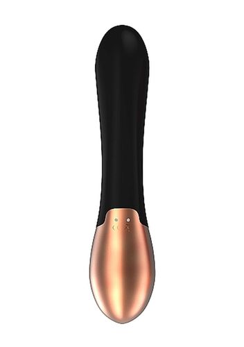 heating g-spot vibrator - exquisite - black na Arena.pl