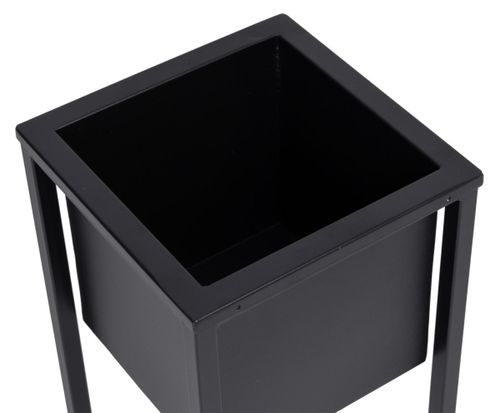 Kwietnik Concove loft 40 cm czarny na Arena.pl