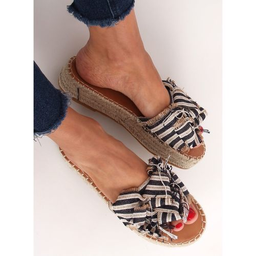 Klapki espadryle JH81P Navy r.41 na Arena.pl