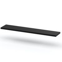 Półka Wisząca Ścienna Na Książki Dla Dzieci Czarna Hugo 80cm Nowoczesny