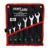 KLUCZE PŁASKO-OCZKOWE 6el.