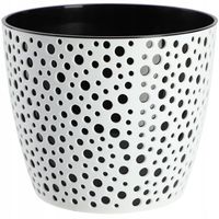 DONICZKA OSŁONKA OKRĄGŁA NA KWIATY CZARNA 11CM