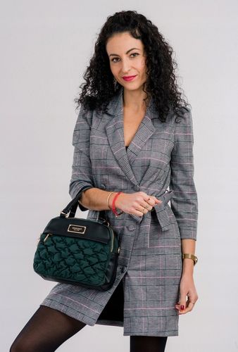 TOREBKA LISTONOSZKA MONNARI PIKOWANA SPORTOWA POJEMNA 3 KOMOROWA Zielona na Arena.pl