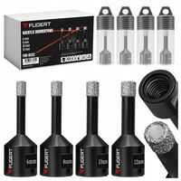 OTWORNICA DO GRESU PŁYTEK KORONKA DIAMENTOWA ZESTAW OTWORNIC 6 8 10 12 MM