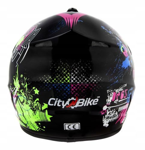 KASK CROSS GOGLE RĘKAWICE NA CROSS ENDURO QUAD ROWER BMX HULAJNOGA XS na Arena.pl