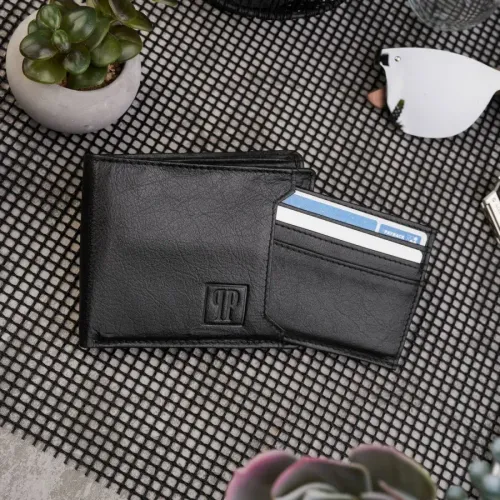 portfel skórzany czarny na Arena.pl