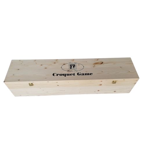 krokiet lucio londero professional dla 6 graczy - pudełko drewniane na Arena.pl