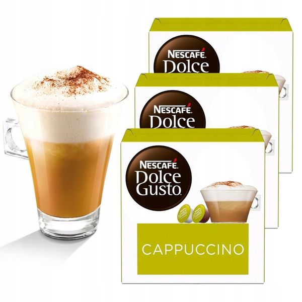 Kapsułki Nescafe Dolce Gusto Cappuccino 48szt 3x16 zdjęcie 1