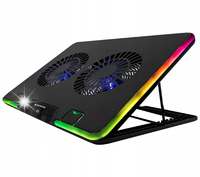Podstawka chłodząca TRACER GameZone Snowman PRO 17'' RGB Czarny