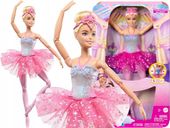 LALKA BARBIE MATTEL BALETNICA MAGICZNE ŚWIATEŁKA LALKA BLONDYNKA HLC25