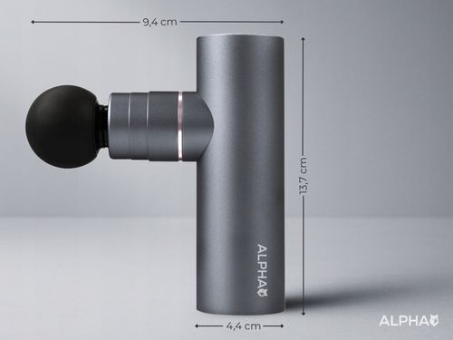 Pistolet do Masażu Alpha Pro TRYB AI 3x2000 mAh - Masażer do Pleców i Ciała na Arena.pl