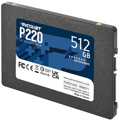 SSD PATRIOT P220 512GB SATA3 2,5" na Arena.pl