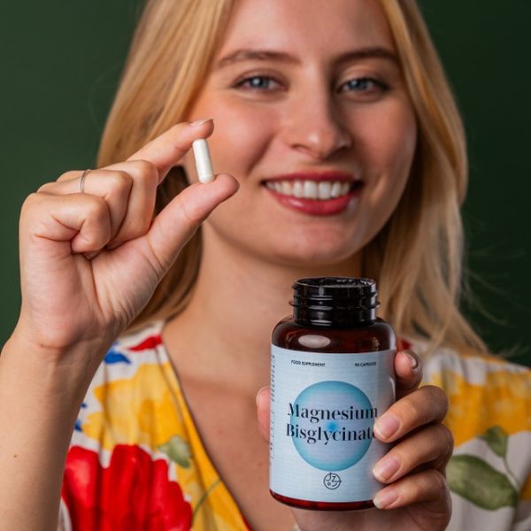 Glicynian Magnezu Jemy Zdrowo 180 Kapsułek po 375mg w dziennej dawce zdjęcie 7