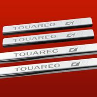Listwa progowa VOLKSWAGEN TOUAREG MK1 R Stal nierdzewna 304 połysk 4szt