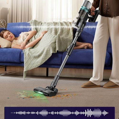 Odkurzacz bezprzewodowy PROSCENIC P16 45000Pa 550W światło LED zginana rura na Arena.pl