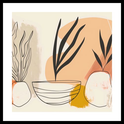 Plakat 50x50cm Szkice Botaniczne na Arena.pl