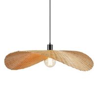 Wisząca lampa sypialniana Rayo 108677 Markslojd bambus naturalny czarny