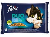 Pyszna karma w galaretce dla kota - Felix Fantastic Duo Uczta Oceanu 4x85g