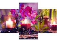 90X60CM OBRAZ STYLOWA KOMPOZYCJA TRZY OBRAZY