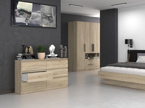 KOMODA MALWA M6 140 - DĄB SONOMA na Arena.pl