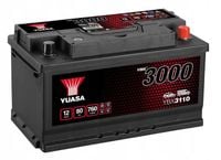 Akumulator Yuasa Standard 12V 80Ah 760A Prawy Plus