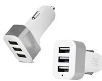 ŁADOWARKA SAMOCHODOWA 3 USB