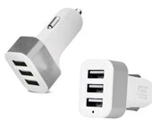 ŁADOWARKA SAMOCHODOWA 3 USB