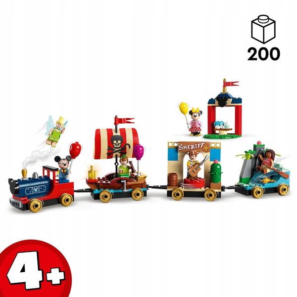 LEGO DISNEY PLUS POCIĄG CIUCHCIA BAJKI MYSZKA MIKI TOY STORY ZESTAW XXL zdjęcie 7