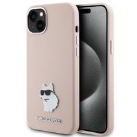 Karl Lagerfeld nakładka do iPhone 15 Plus 6,7" KLHCP15MSMHCNPP różowa HC