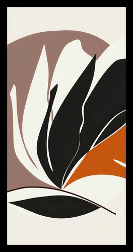 Plakat 50x100cm Elegancja Roślinna na Arena.pl