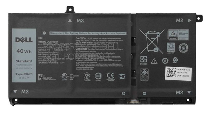 Dell 40Wh Lithium Ion battery for zdjęcie 1