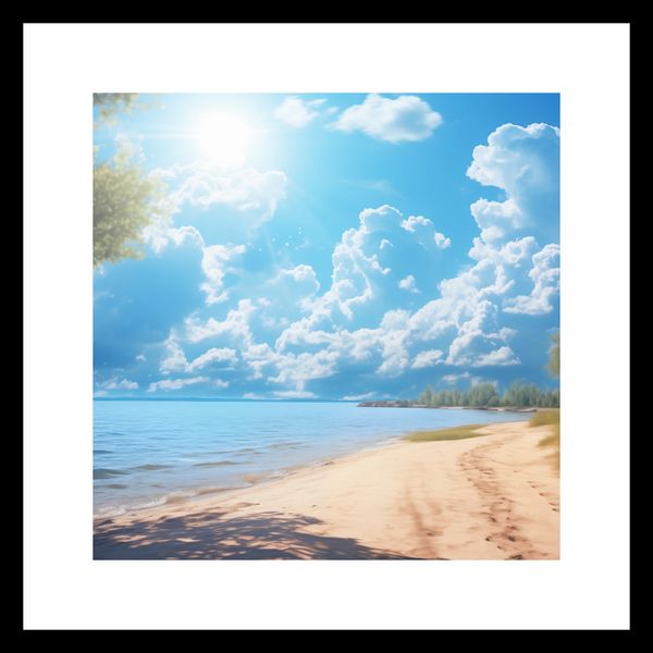 Plakat 30x30cm Letni Dzień zdjęcie 3