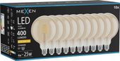MEXEN VINTIS 10X ŻARÓWKA FILAMENT LED E27 G125 4W 2200K 400 LM AMBER