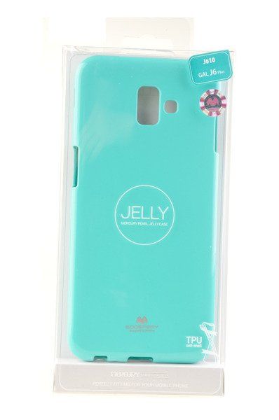 Etui Mercury Goospery Jelly Case do SAMSUNG GALAXY J6+ / J6 Plus miętowy zdjęcie 4