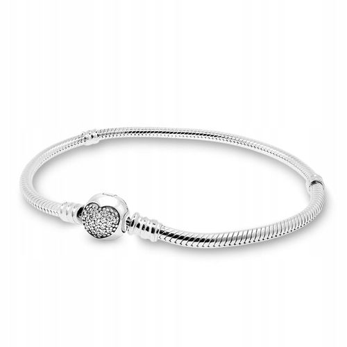 BRANSOLETKA srebrna modułowa charms zawieszka 18cm na Arena.pl