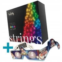 Twinkly lampki smart Łańcuch 250 LED RGB + PREZENT