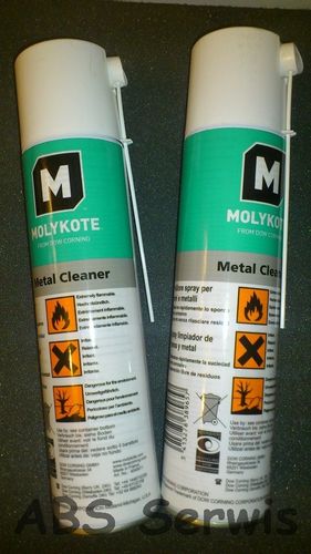 MOLYKOTE METAL CLEANER SPRAY 400ml na Arena.pl