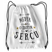 Plecak Sportowy Szkolny Dla Medyka Worek Torba Z Nadrukiem Ze Zdjęciem