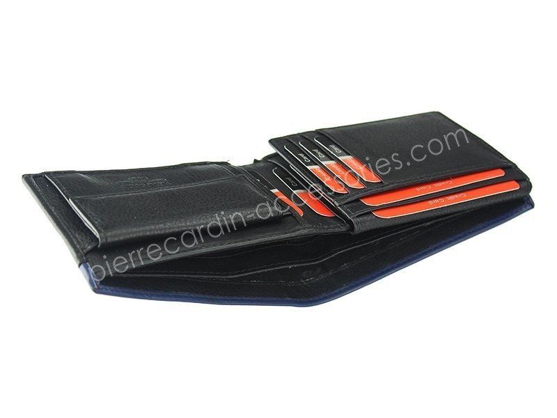 Portfel męski skórzany PIERRE CARDIN TILAK14 8806 RFID Niebieski zdjęcie 5