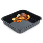 Duża Brytfanna Emaliowana Brytfanka Blacha do Pieczenia Piekarnika 8L