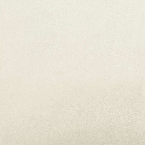 Sofa dwuosobowa, kremowa, 140 cm, aksamit na Arena.pl