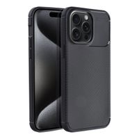 Futerał CARBON PREMIUM do IPHONE 15 Pro Max czarny