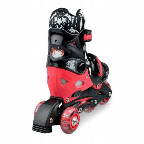 Rolko-Wrotki 3w1 Regulowane RAVEN Singer Black/Red 37-40 na Arena.pl