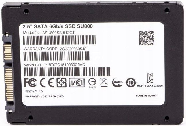 Dysk SSD ADATA Ultimate SU800 1TB 2,5" SATA III zdjęcie 6